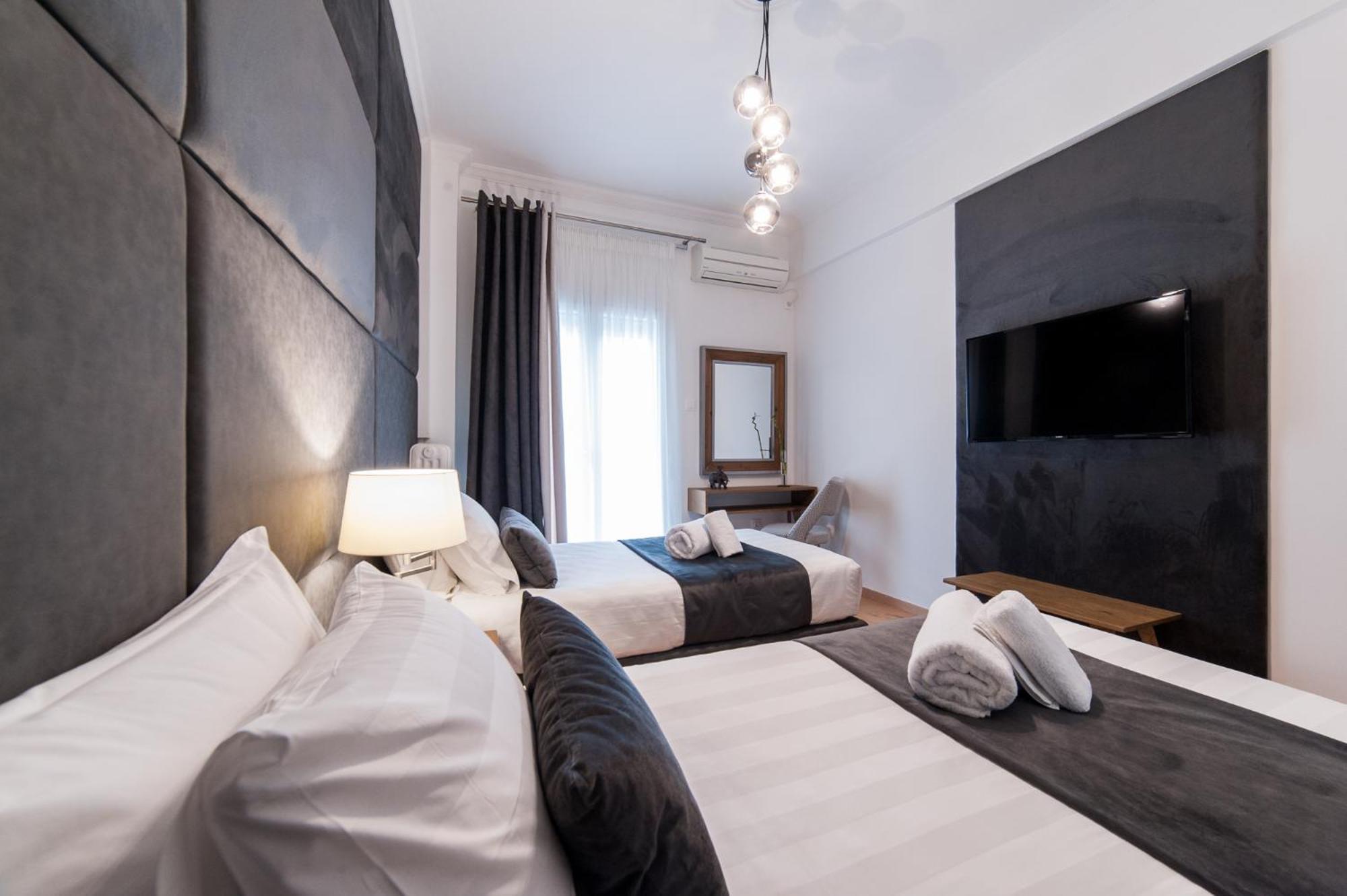 Acropolis View Deluxe Penthouse & Luxury Apartments أثينا الغرفة الصورة