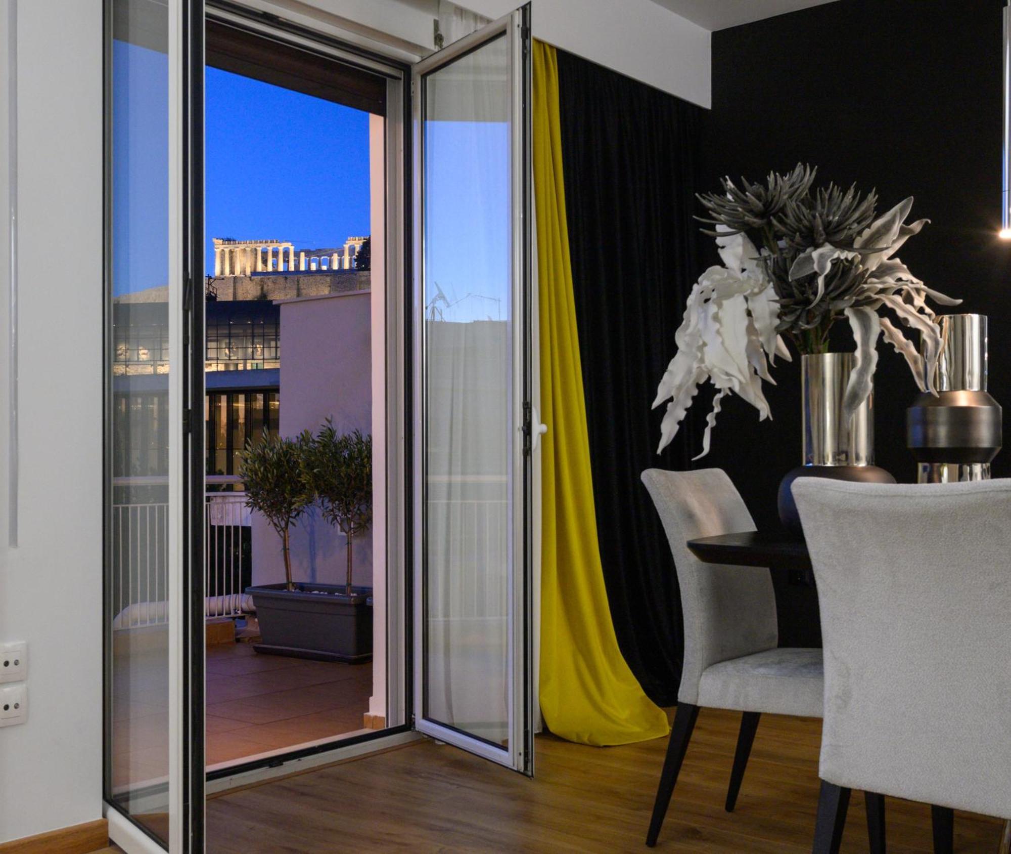 Acropolis View Deluxe Penthouse & Luxury Apartments أثينا المظهر الخارجي الصورة