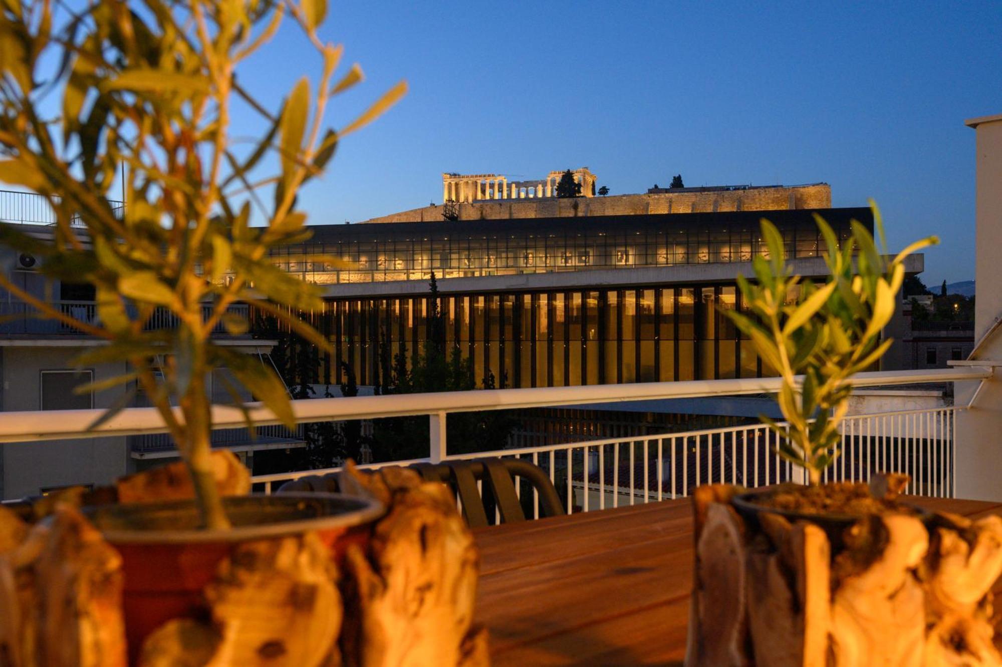 Acropolis View Deluxe Penthouse & Luxury Apartments أثينا المظهر الخارجي الصورة
