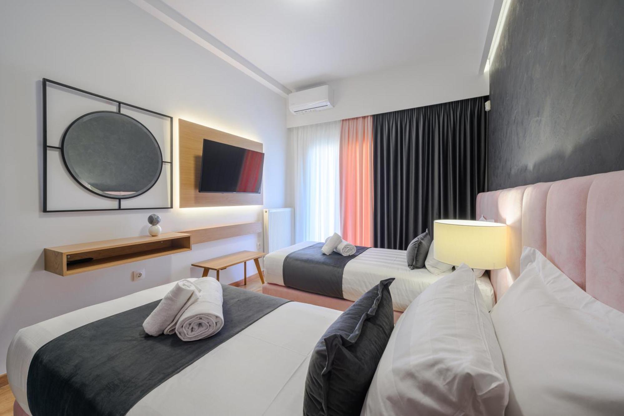 Acropolis View Deluxe Penthouse & Luxury Apartments أثينا الغرفة الصورة